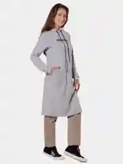 Платье из футера I understand ФП1357П10 серый меланж, KLERY
