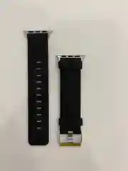 Черный нейлоновый ремешок для Apple Watch 38 мм. (1/2/3/4 поколения)