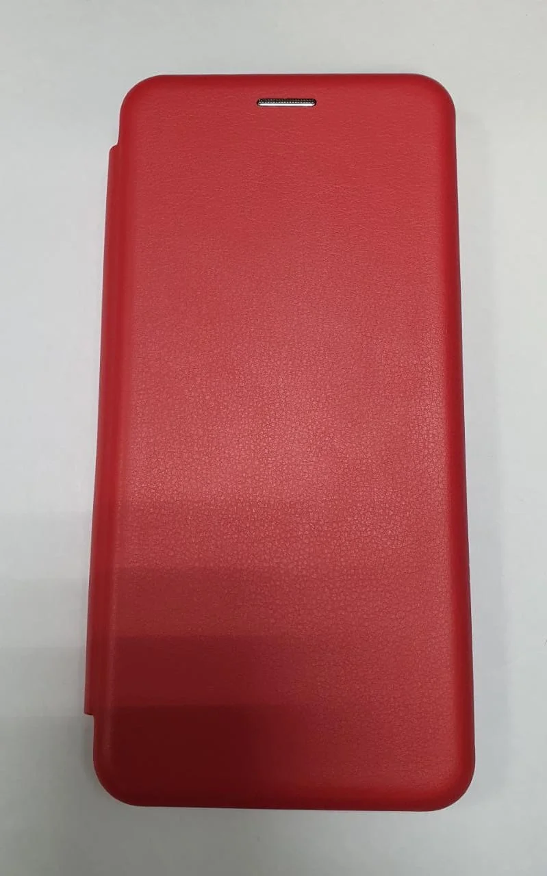 Красный чехол-книжка "Jeneva" для TECNO Camon 17