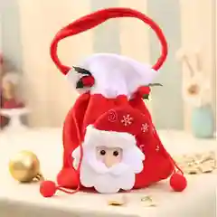 Сумка для подарков/ Мешок подарочный 21*25 см Новый год/Рождество