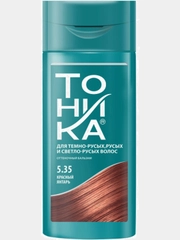 Оттеночный бальзам "Тоника", для тонирования волос, 5.35 красный янтарь, 150 мл