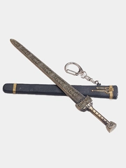 Брелок катана меч, полностью металлический модели Анимация из серии игр The King of Yue
