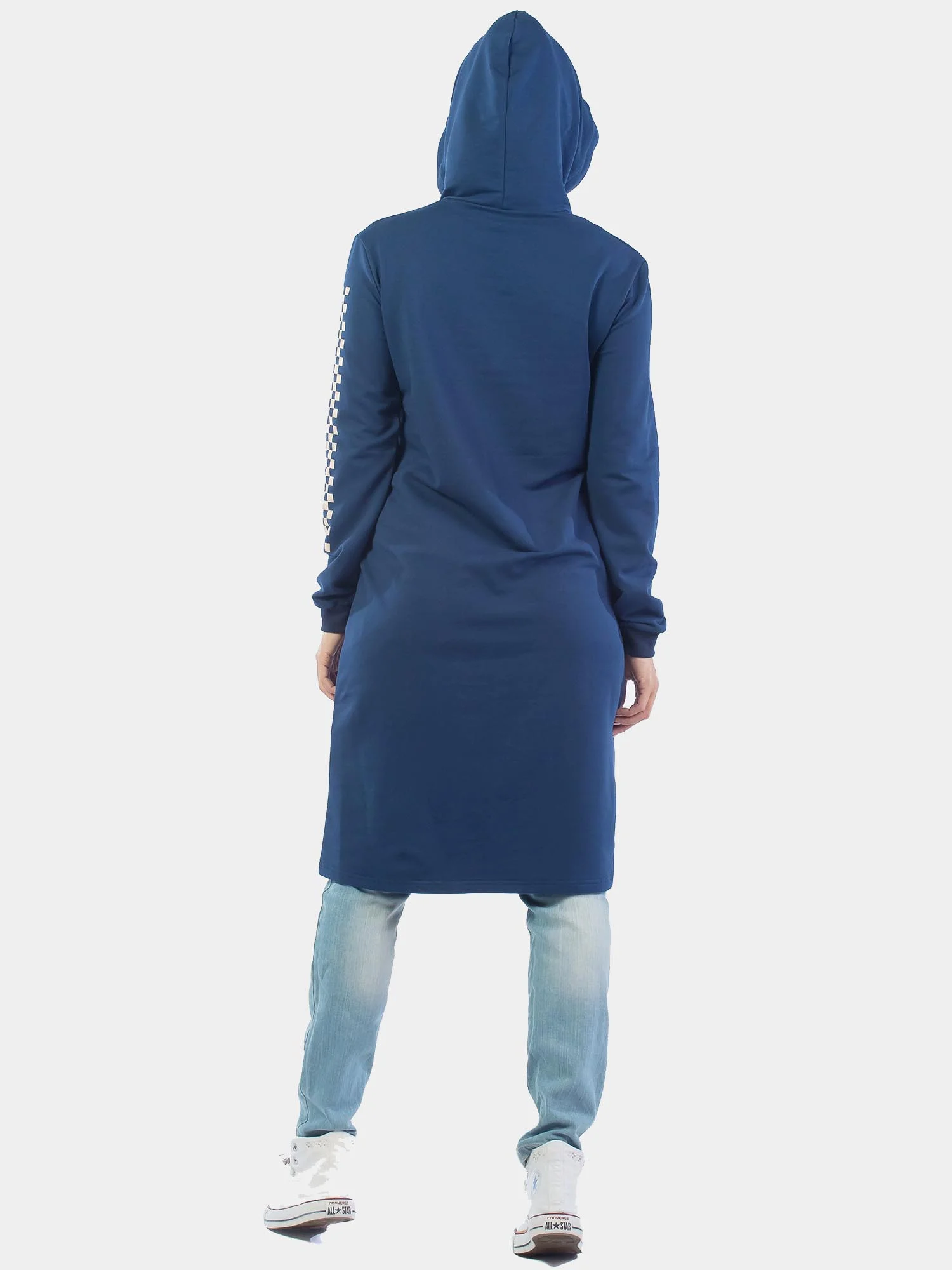 Платье из футера ФП1357П6 индиго, KLERY