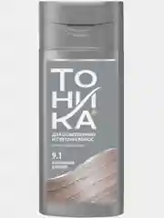 Оттеночный бальзам Тоника для тонирования волос, 9.1 платиновый блондин, 150 мл