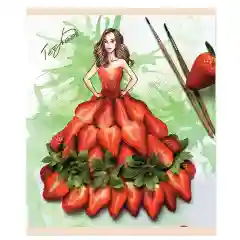 Коралловый меланж тетрадь А5, 48 л., ПЗБМ, скоба, клетка, конгрев, выборочный TWIN лак, "Мода-природа"