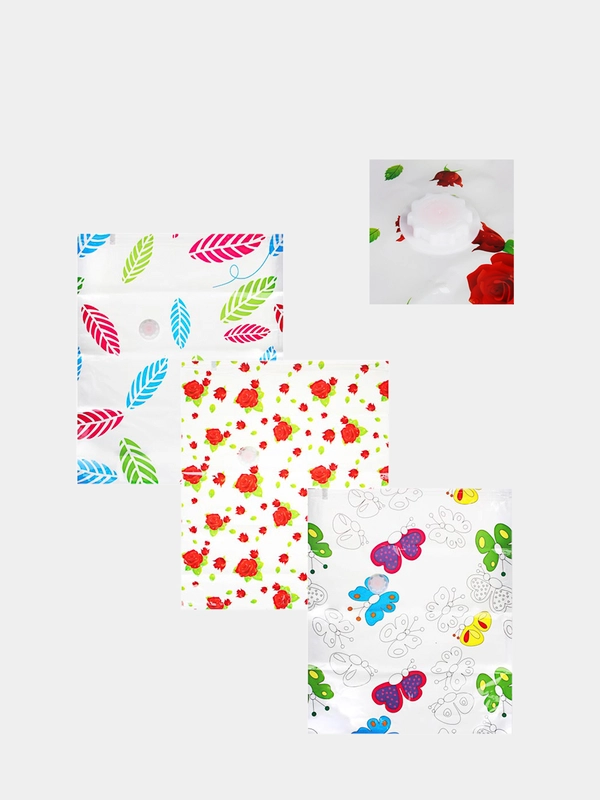 Пакет вакуумный, с клапаном, для хранения, 50*60, 50*70, 60*80, 60*90