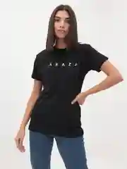 Футболка с золотым принтом Zaraza, хлопок, унисекс, черная