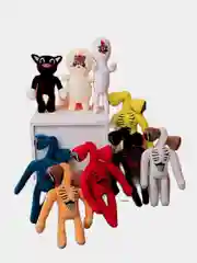 Белый мягкая игрушка сиреноголовый 37 см, Siren Head с присоской, Cartoon Cat, Картун кэт