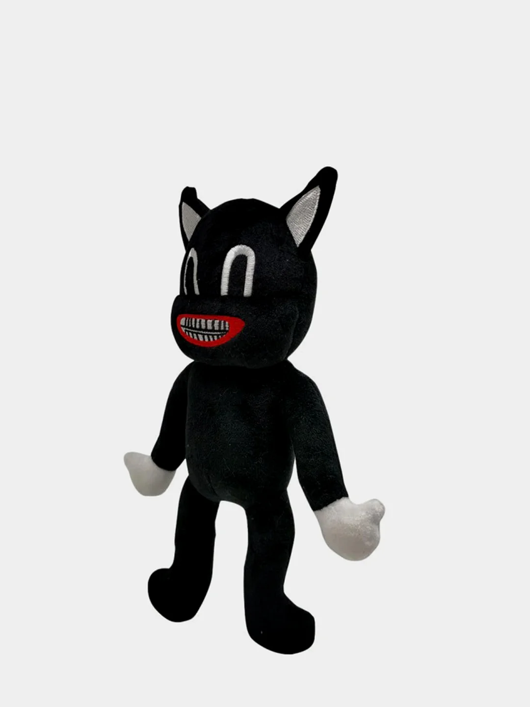 Черный мягкая игрушка сиреноголовый 37 см, Siren Head с присоской, Cartoon Cat, Картун кэт