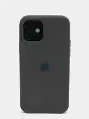 Угольный чехол Silicone Case для iPhone 12 / 12 Pro / 12 Pro Max с логотипом