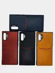 Чехол из эко кожи с карманом для карт на Samsung Note 10/ Note 10 Pro/ Note 10 Lite A81