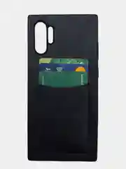 Чехол из эко кожи с карманом для карт на Samsung Note 10/ Note 10 Pro/ Note 10 Lite A81