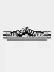 Серебряный автовизитка Baseus Premium All Metal Temporary Parking Number Plate (2-х номерная версия)