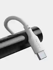 Белый кабель Baseus Simple (2шт USB/Micro-USB, Type-C, Lightning, 5A, 40W для iPhone и Android)