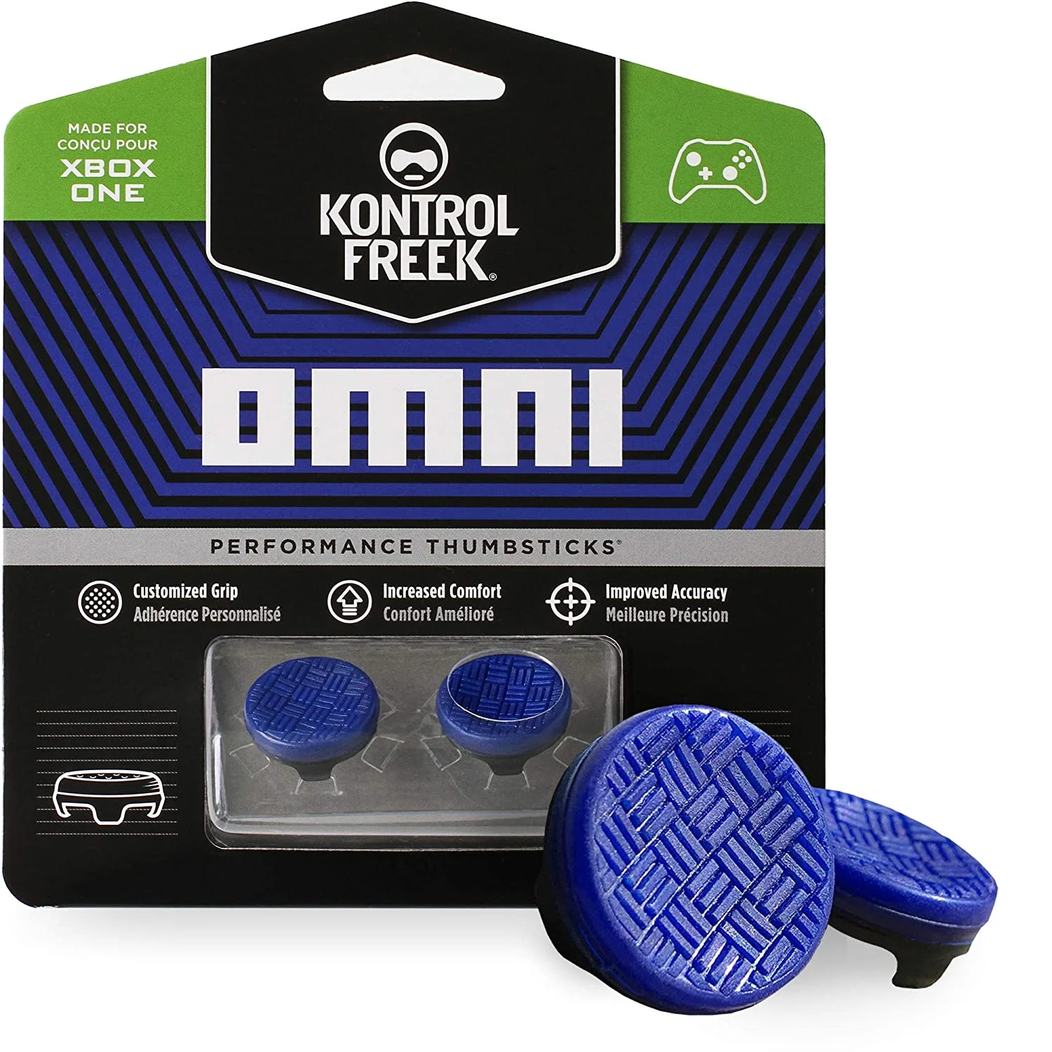 Синий накладки на стики KontrolFreek XBOX ONE / SERIES