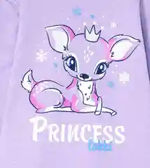 Лавандовый толстовка для девочки из термополотна LOKKI, 1162-002/21 PRINCESS
