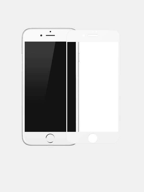 Защитное стекло 5D для iPhone 6 plus/6s plus белое и черное