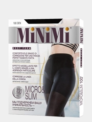 Колготки с утяжкой из микрофибры MiNiMi, MICRO SLIM 100