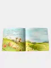 Книга с картинками "Дружба" о приключениях животных на китайском языке