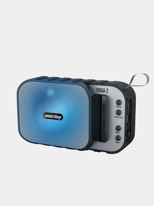 Портативная колонка Акустическая система YOGA2, 5Вт, Bluetooth, MP3, FM-радио, Smartbuy