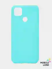 Бирюзовый чехол силиконовый для Xiaomi Redmi 9C