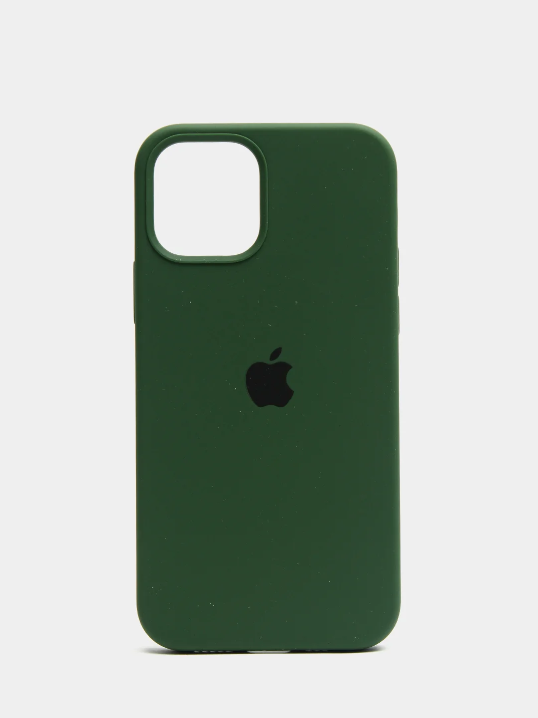 Хаки чехол Silicone Case для iPhone 12 / iPhone 12 Pro, закрытый низ