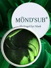 Зеленый патчи гидрогелевые для глаз Mond sub, с коллагеном, 60 штук
