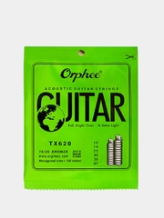 Струны для акустической гитары ORPHEE TX620 (10-47), латунь. Комплект струн