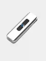 Серебряный usb - зажигалка (в подарочной коробке).
