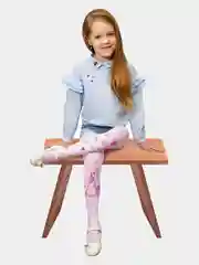 Розовый колготки для девочки Dreams, 50 ден, микрофибра