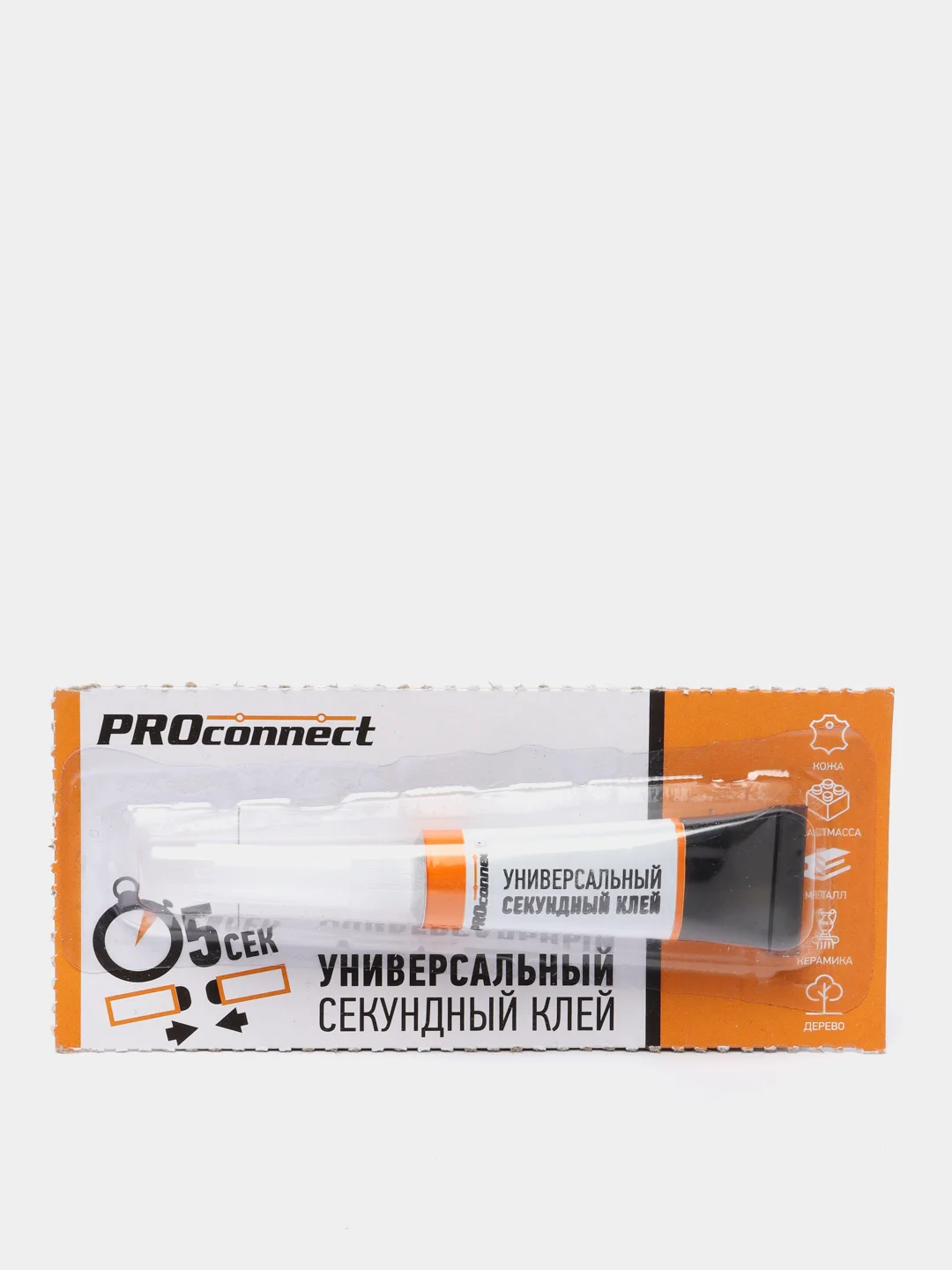 Универсальный секундный супер клей, 3 г суперклей
