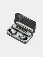 Белый наушники беспроводные F9-5 c функцией powerbank
