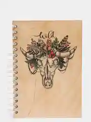 Блокнот А5 Wild деревянная обложка