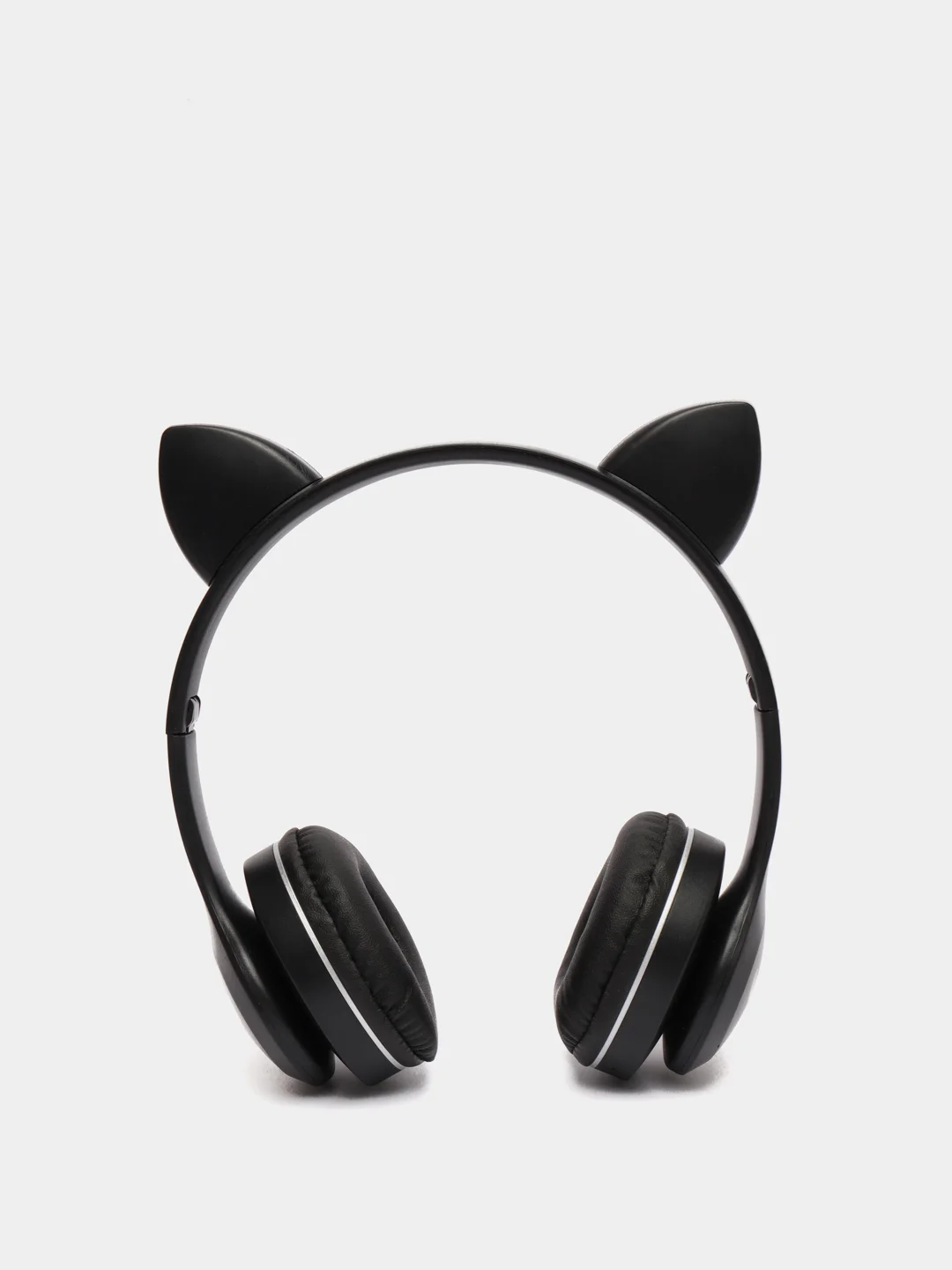 Беспроводные Bluetooth наушники с кошачьими светящимися ушками/ Cat Ear VZV-23M (черные)