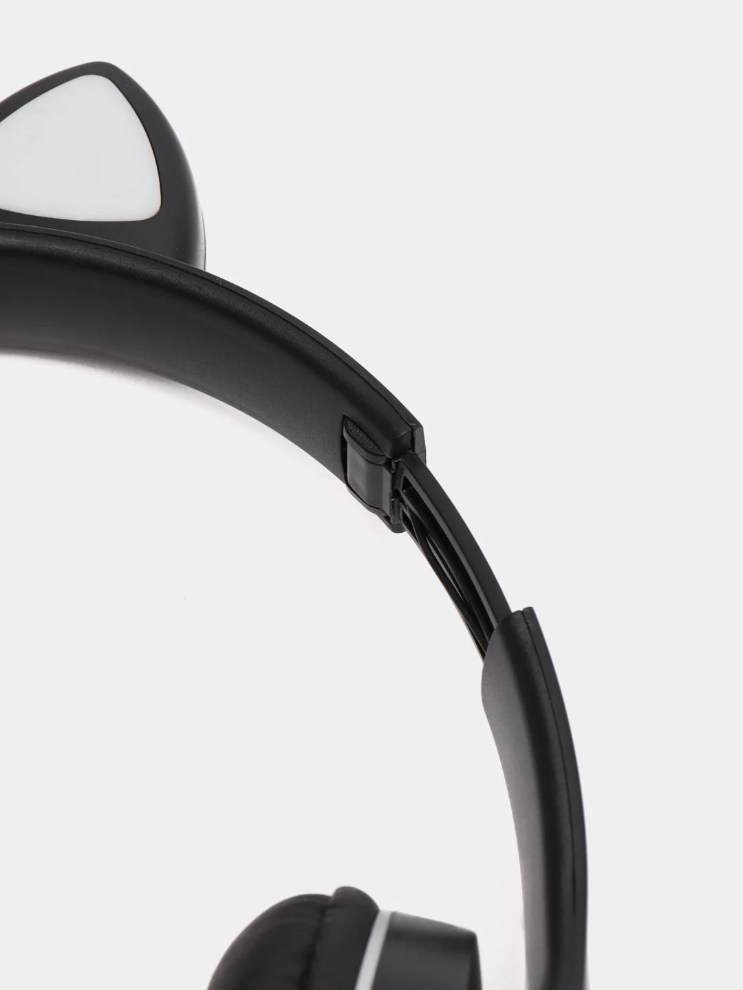 Беспроводные Bluetooth наушники с кошачьими светящимися ушками/ Cat Ear VZV-23M (черные)