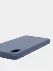 Синий чехол Samsung Galaxy A02 (2021), силиконовый