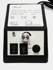 Черный аппарат машинка для маникюра и педикюра  "INAIL" MK-212, фрезер 20000 оборот 12w
