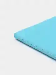 Тетрадь B5 60л, сшивка, линия, кожзам SoftTouch, голубой, BRAUBERG RAINBOW, 403886