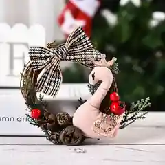 Венок новогодний 10 см Новый год/Рождество