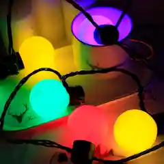 Гирлянда электрическая "Шарики", 5 м, 20 LED ламп