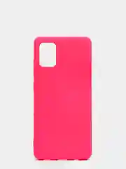 Пурпурный чехол Samsung Galaxy A71, Самсунг Галакси А71 силиконовый Silicone Cover