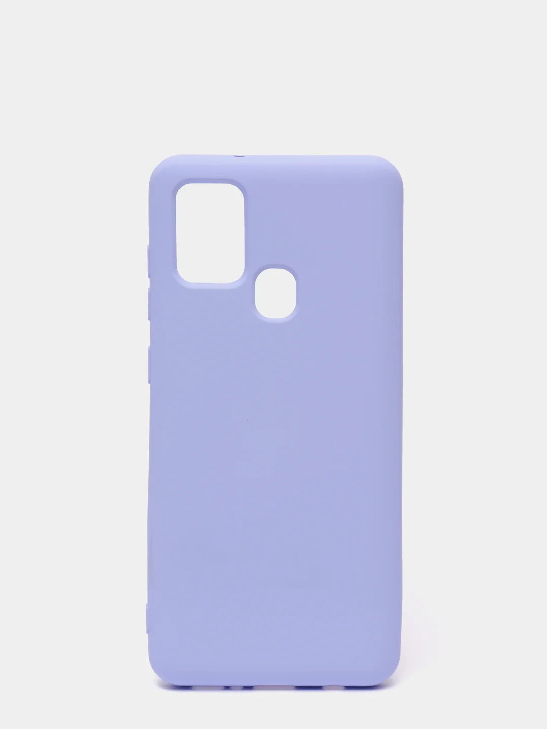 Лавандовый чехол Samsung Galaxy A21s, Самунг Галакси А21с силиконовый Silicone Cover с закрытым низом
