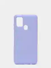 Лавандовый чехол Samsung Galaxy A21s, Самунг Галакси А21с силиконовый Silicone Cover с закрытым низом
