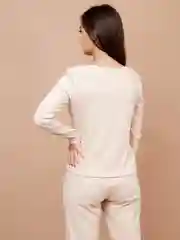 Домашний женский костюм TOPLES: брючный костюм-лапша