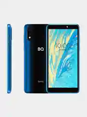 Синий смартфон BQ 5740G SPRING 16GB, ДВОЙНАЯ основная КАМЕРА, БЕЗРАМОЧНЫЙ экран