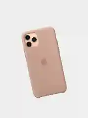 Бежевый чехол Silicone Case для iPhone