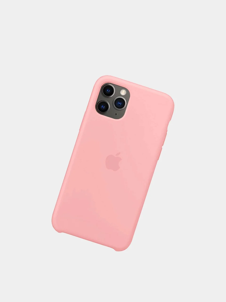 Розовый чехол Silicone Case для iPhone