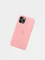 Розовый чехол Silicone Case для iPhone