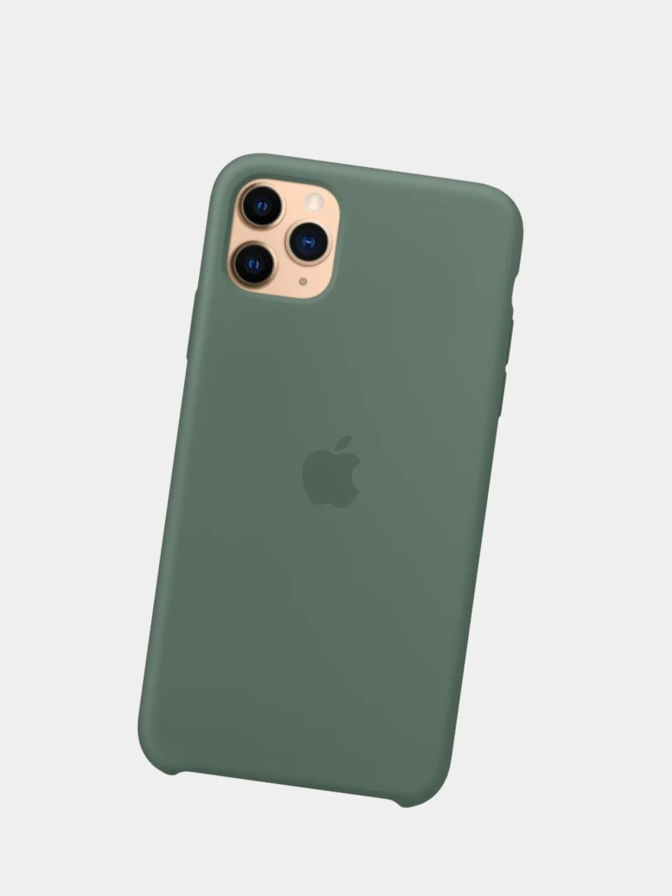 Хаки чехол Silicone Case для iPhone