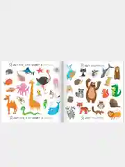 Белый книги детские "Я ищу. Найди и покажи животные, машинки"
